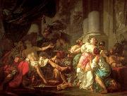 Jacques-Louis  David The Death of Seneca oil painting
